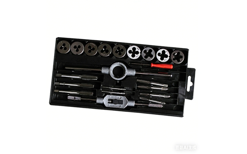 21pcs dies and taps hang box set M3-M12 Alloy Steel